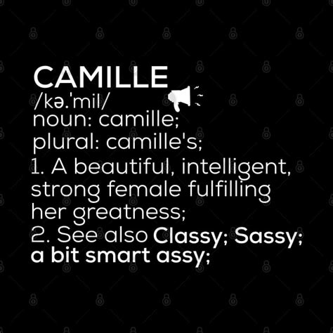 camille definition.